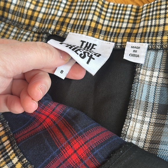 The Ragged Priest Multicolor Patchwork Skirt - Picture 11 of 14